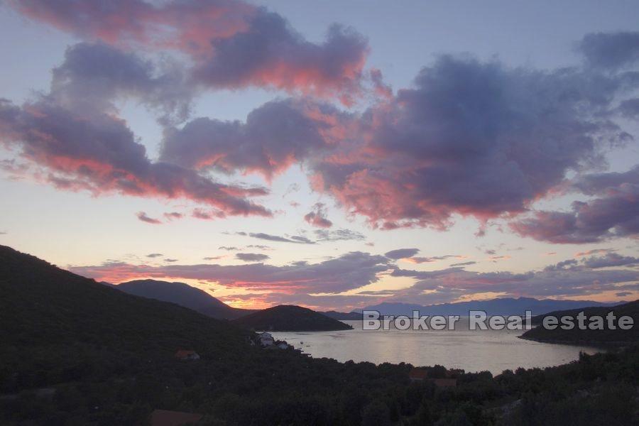 Terrain constructible avec vue mer