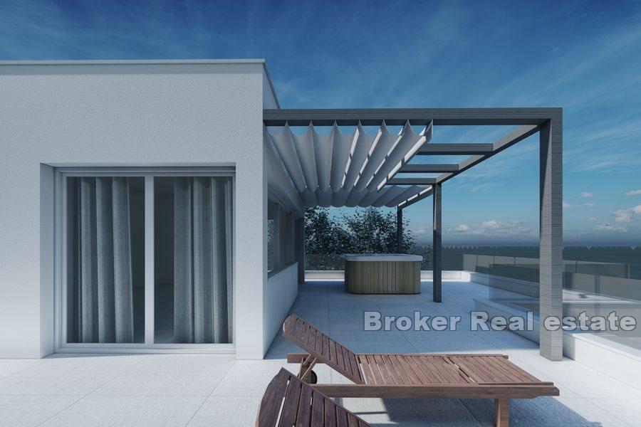 Villa con vista sul mare aperto