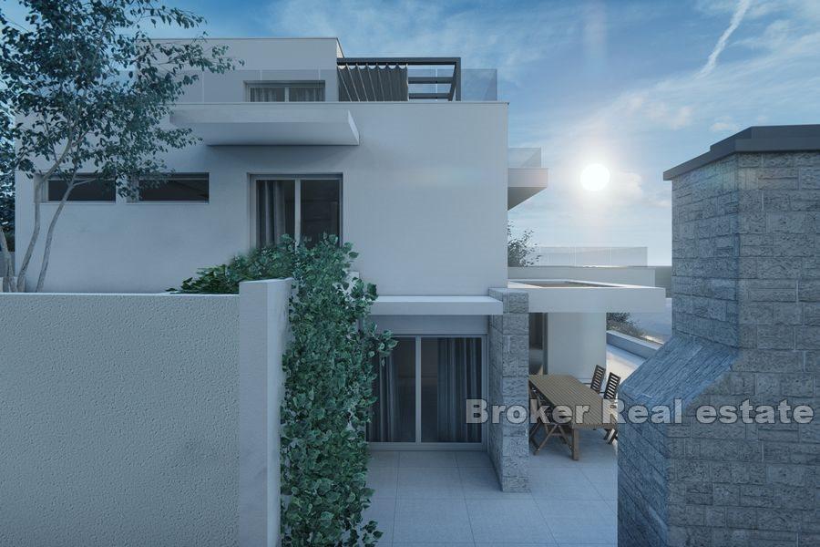 Villa con vista sul mare aperto