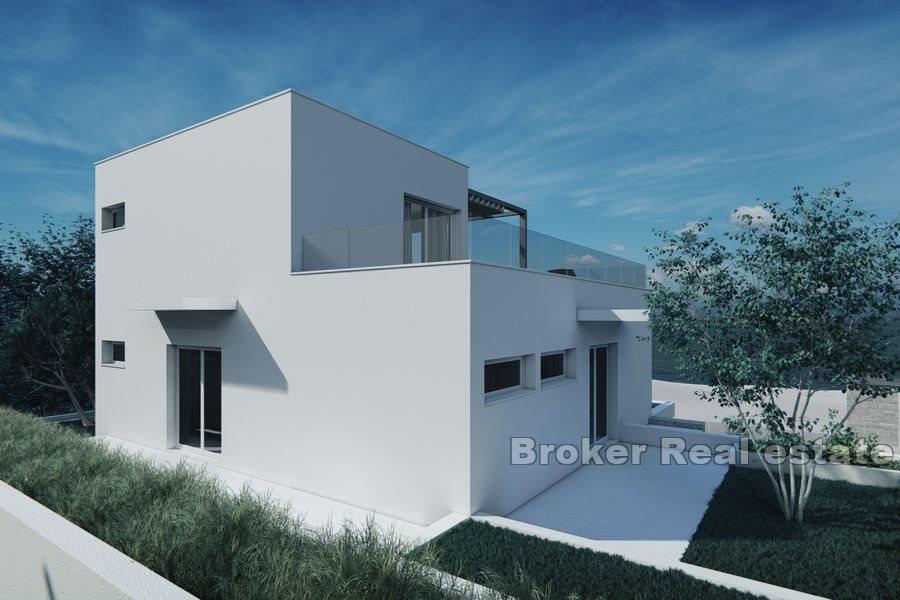 Villa con vista sul mare aperto