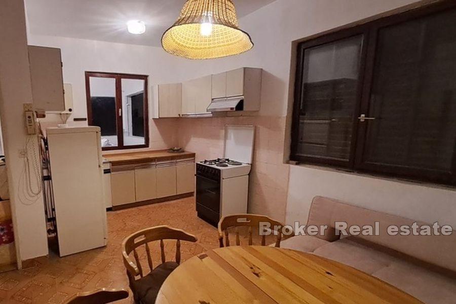 Žirje, house first row to the sea