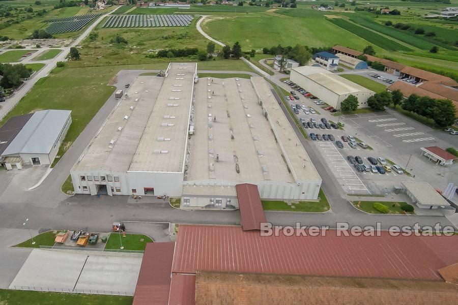 Space for commercial, production or storage purposes