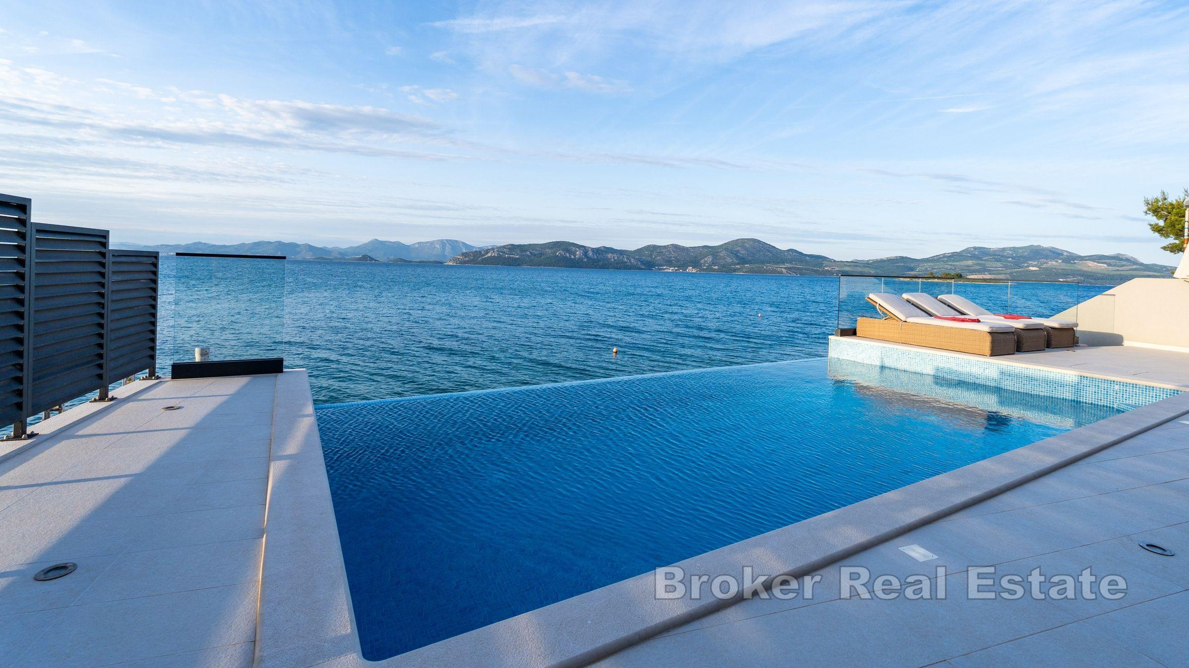 Haus in erster Reihe zum Meer