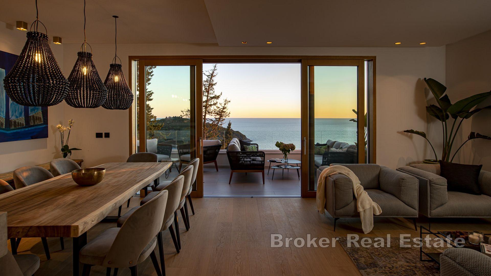 Villa med öppen havsutsikt