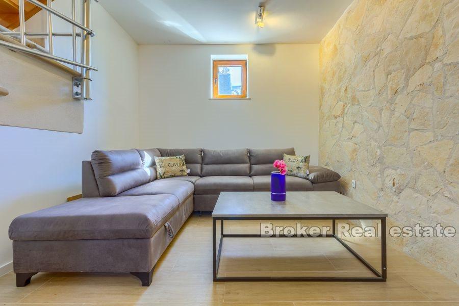 Stone house with pool