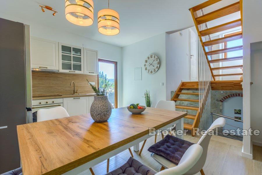 Stone house with pool