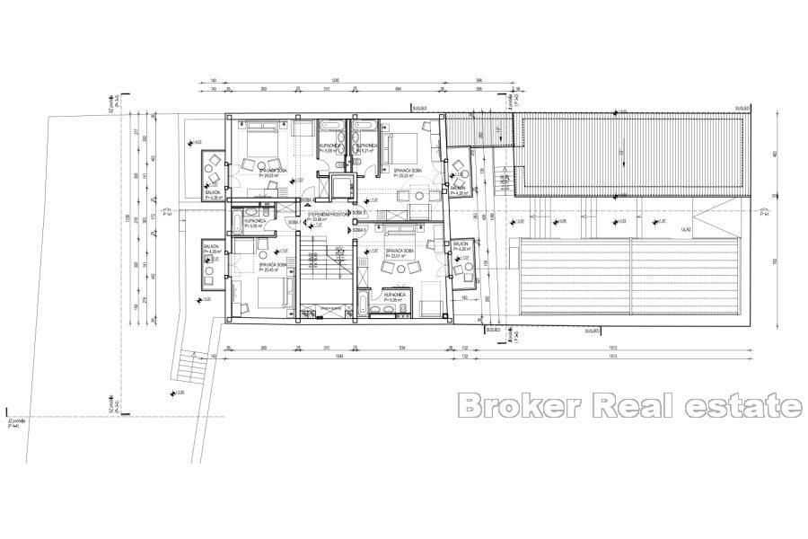 Dom do remontu, pierwszy rząd do morza