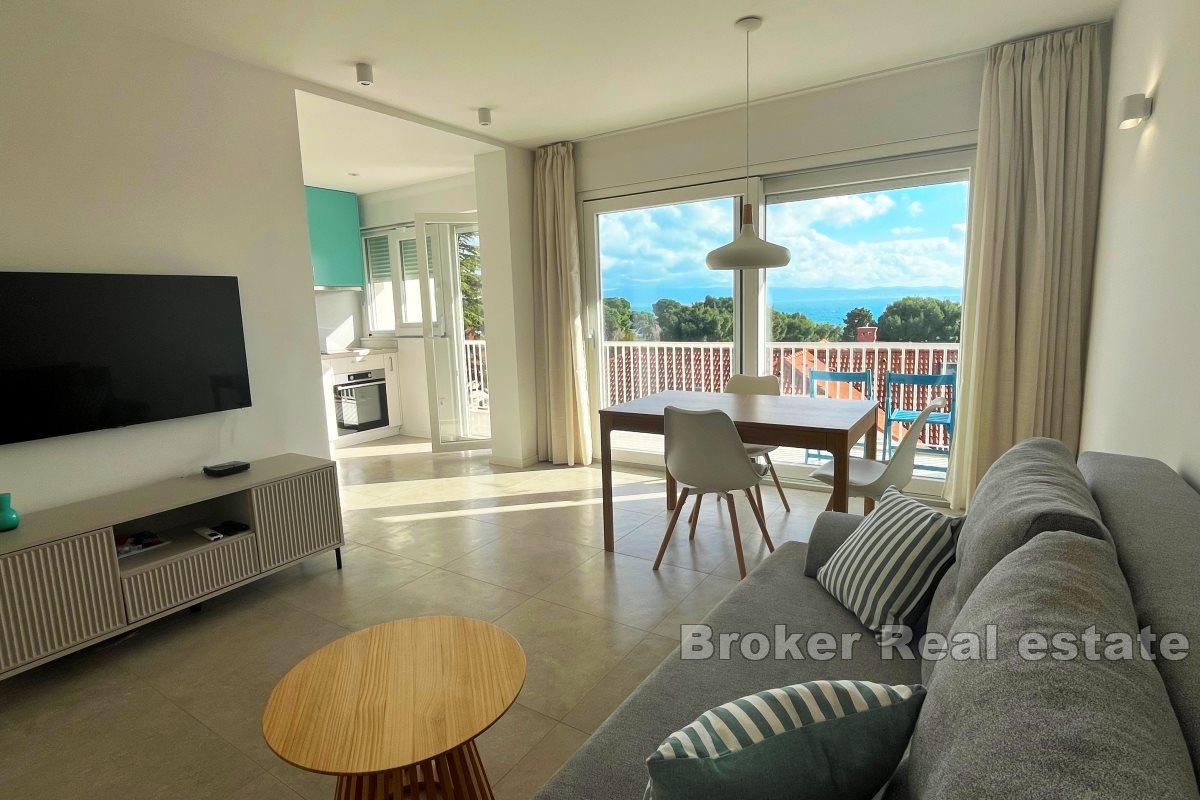 Apartment mit einem Schlafzimmer und Meerblick