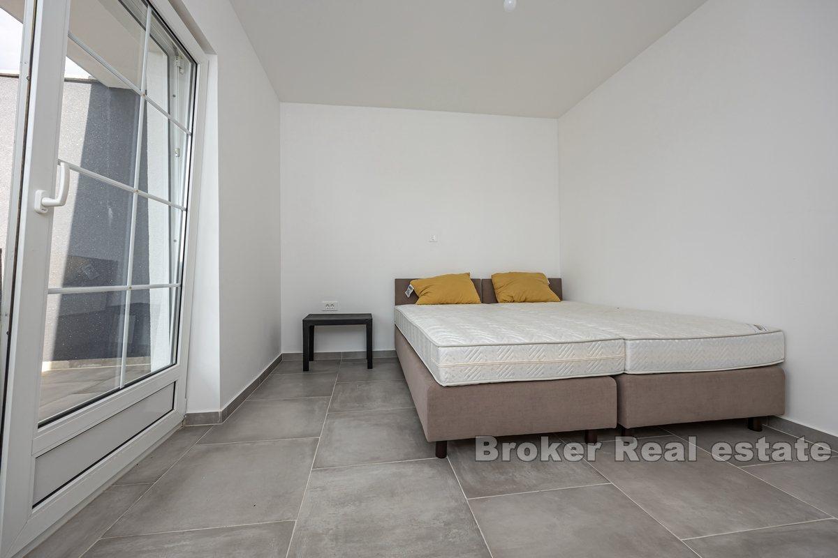 Moderne Wohnung in einem Neubau mit Meerblick