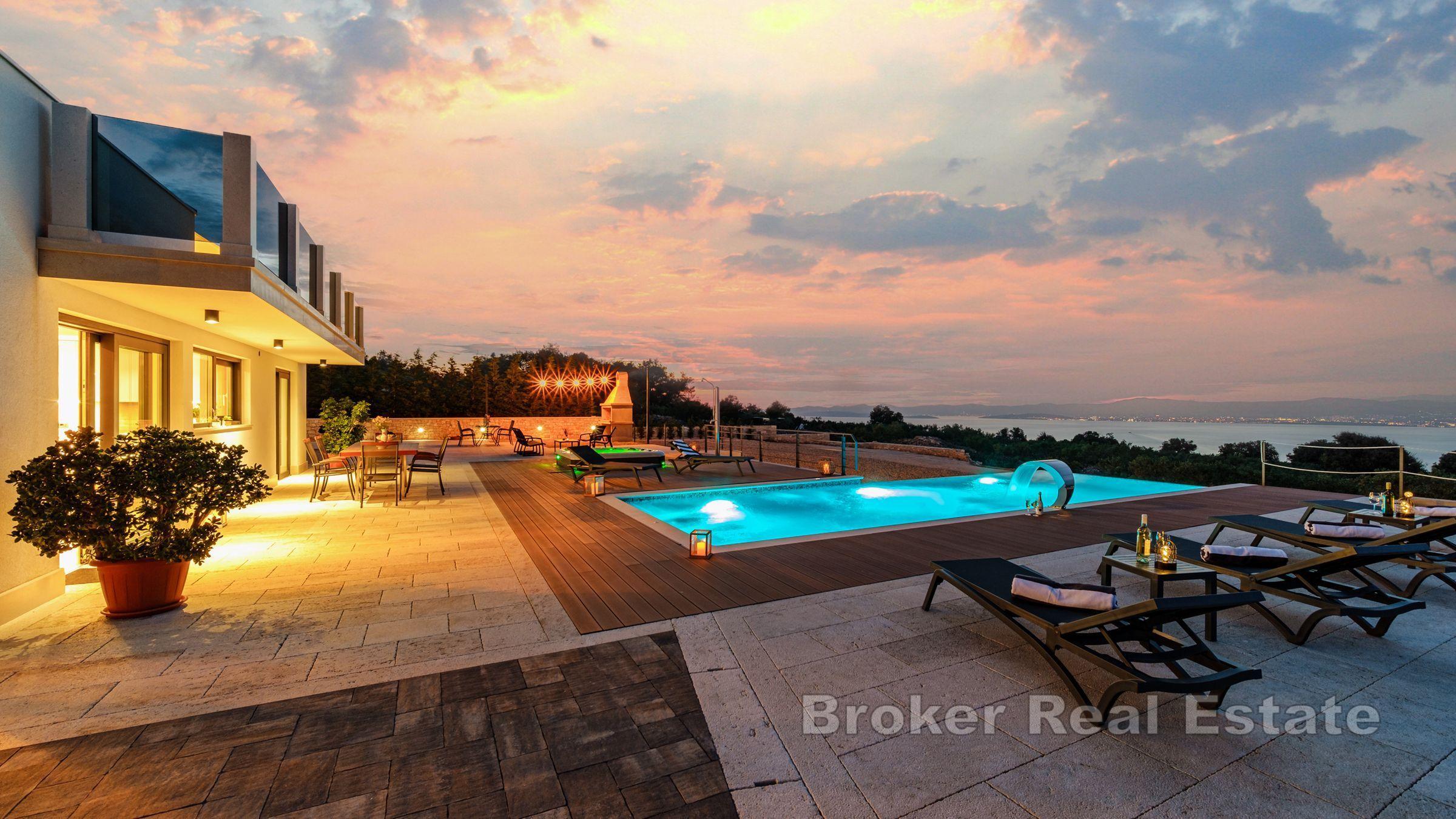 Jedinečná vila s bazénem