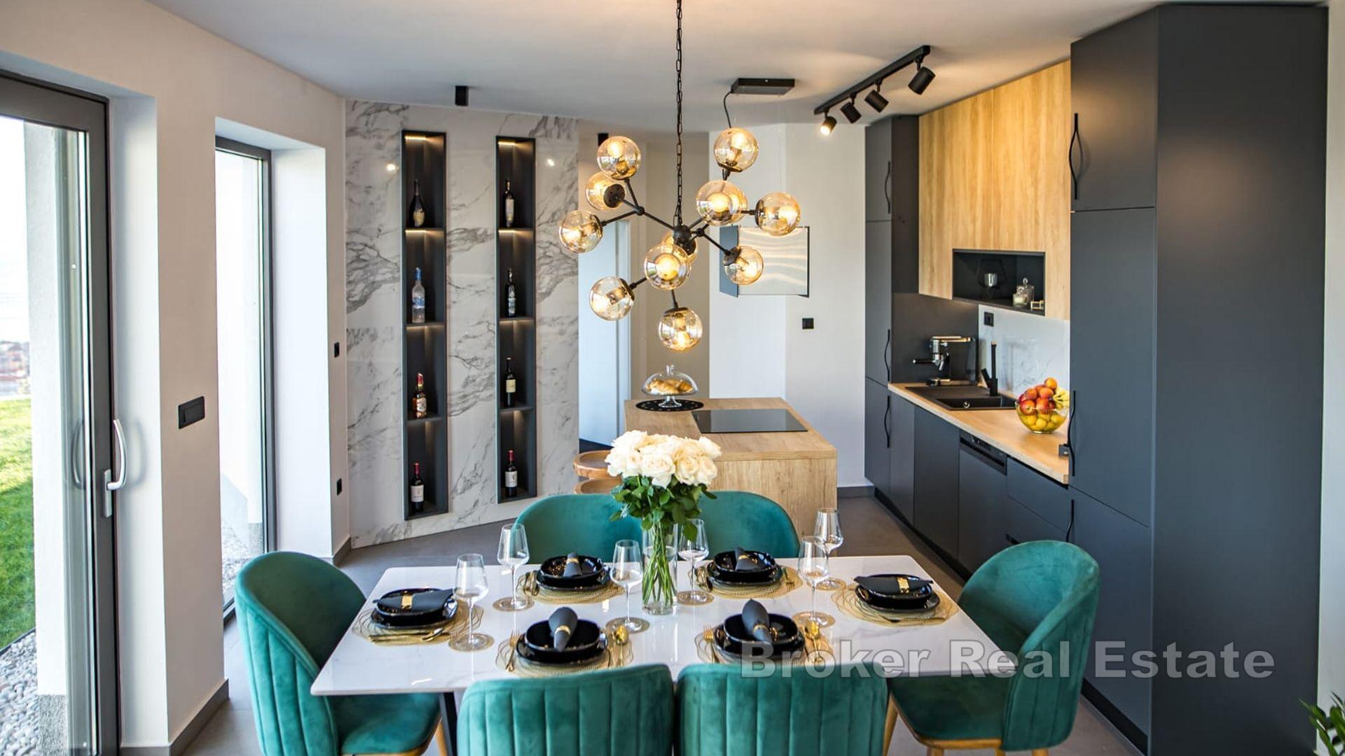 Maison individuelle avec vue panoramique sur la mer