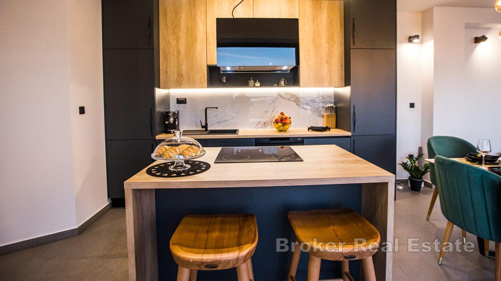 Maison individuelle avec vue panoramique sur la mer