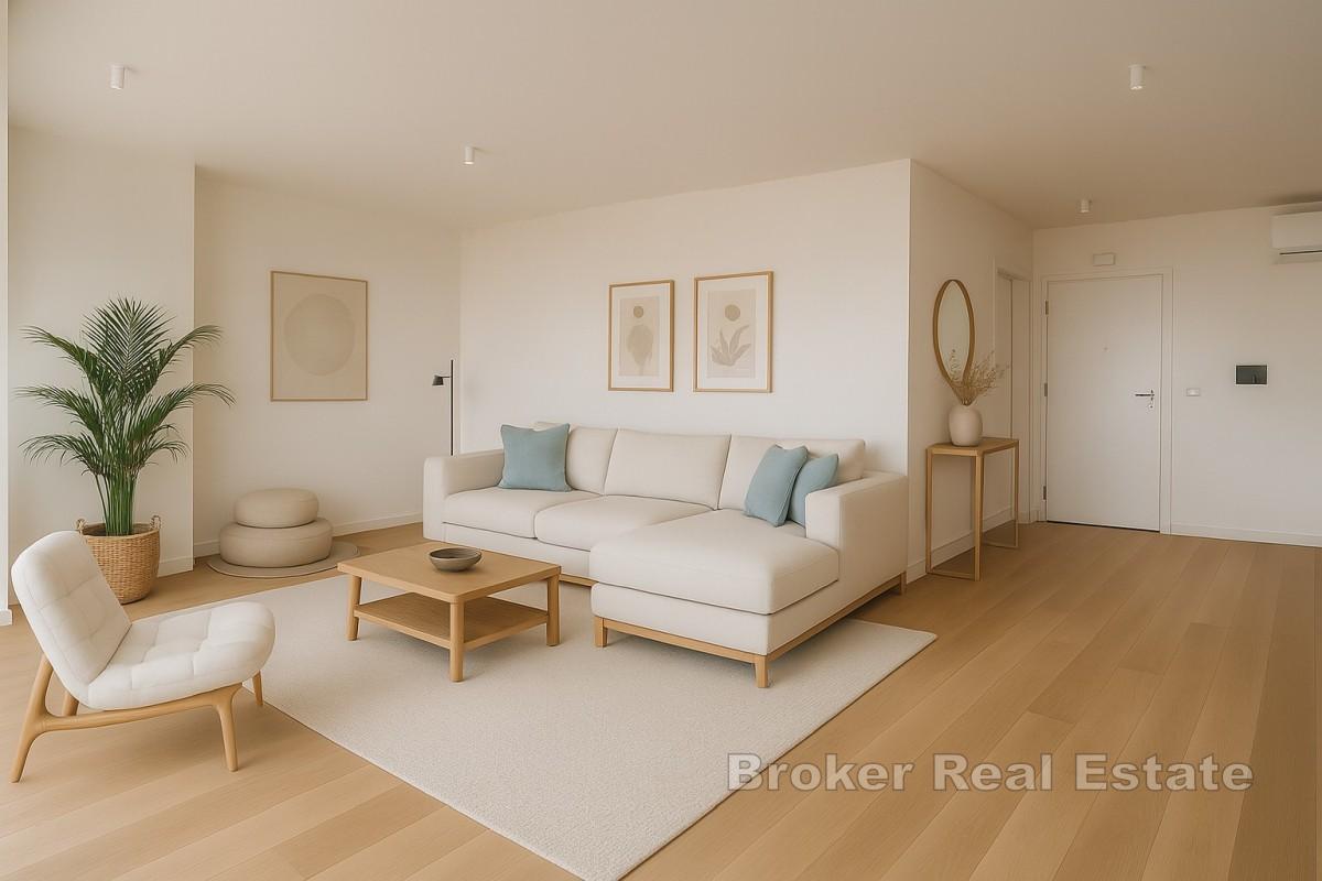 Spacieux penthouse avec vue sur la mer