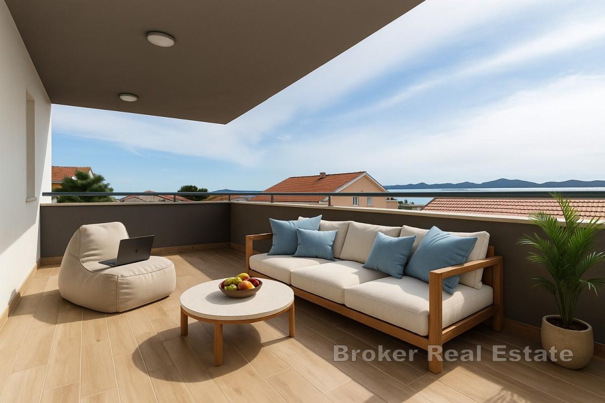 Spacieux penthouse avec vue sur la mer