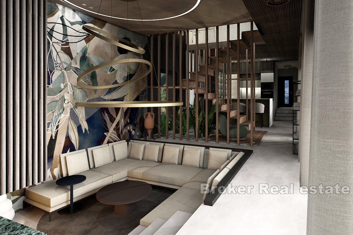 Neu gebaute Villa mit Pool und Meerblick