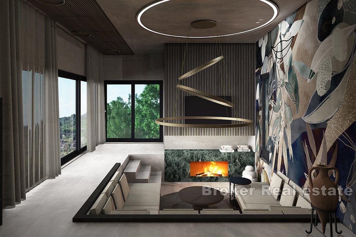 Neu gebaute Villa mit Pool und Meerblick