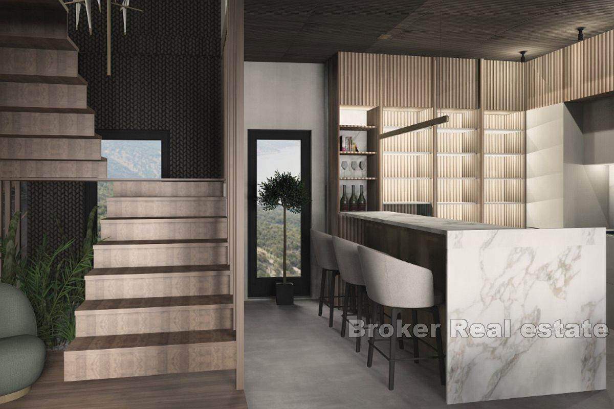 Neu gebaute Villa mit Pool und Meerblick