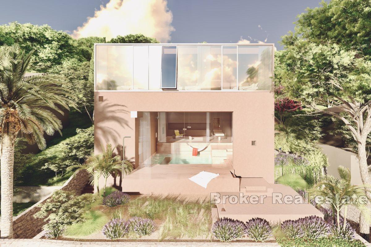Unique building plot with project and building permit