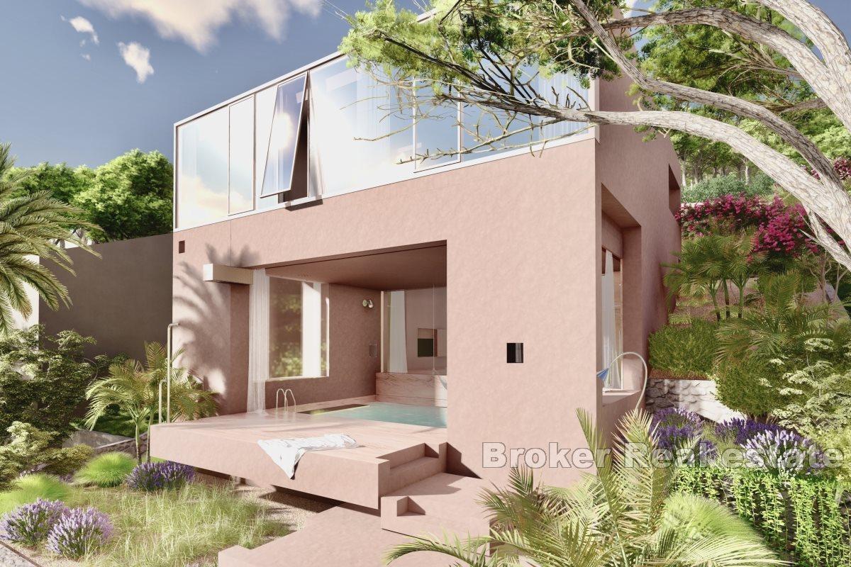 Unique building plot with project and building permit