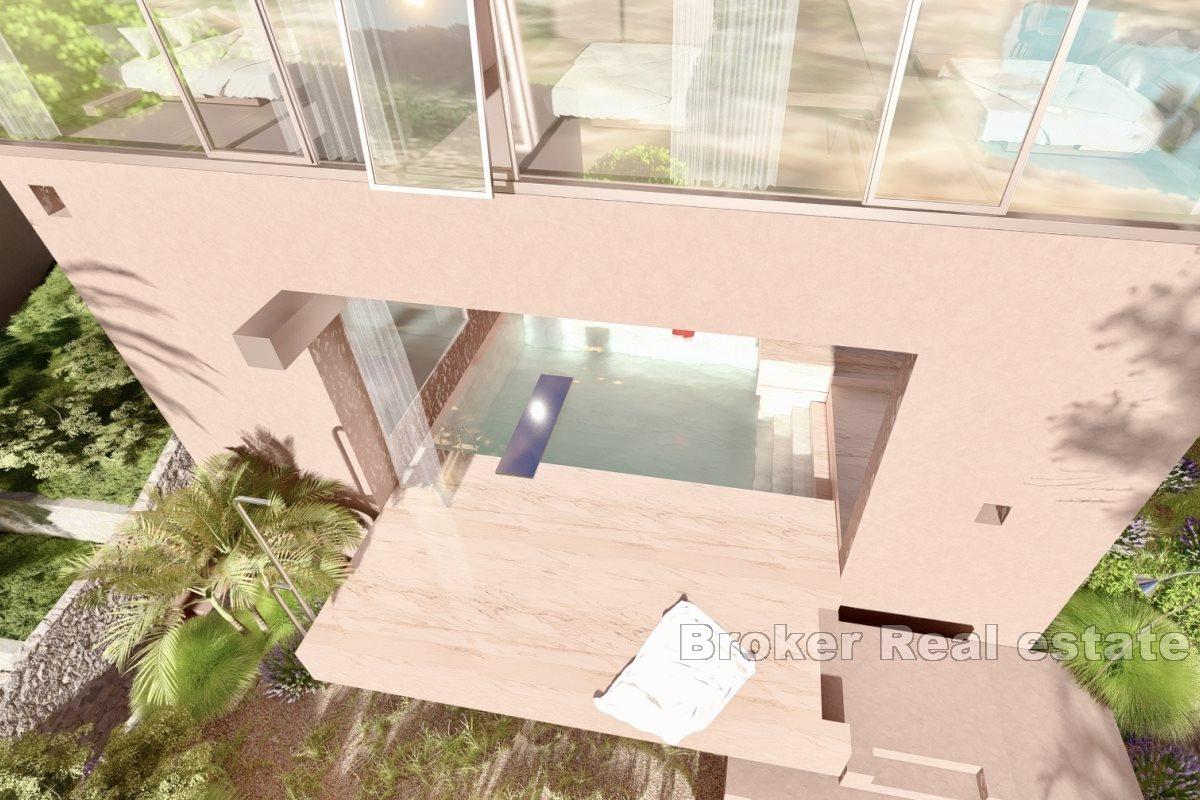 Unique building plot with project and building permit