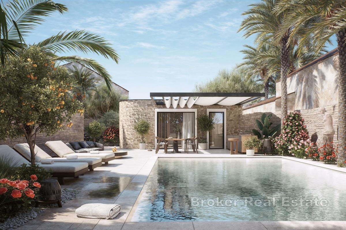 Stenhus i ett utmärkt läge