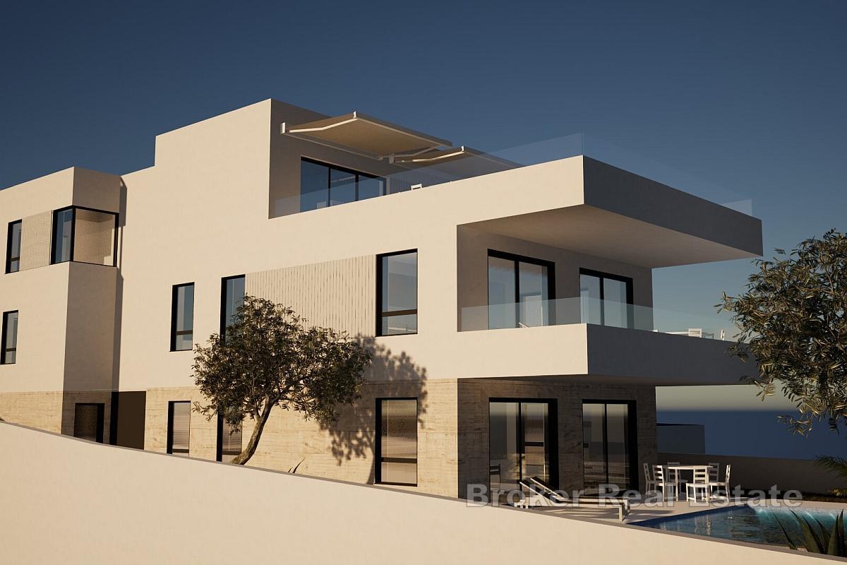 Beau terrain constructible avec projet et permis de construire