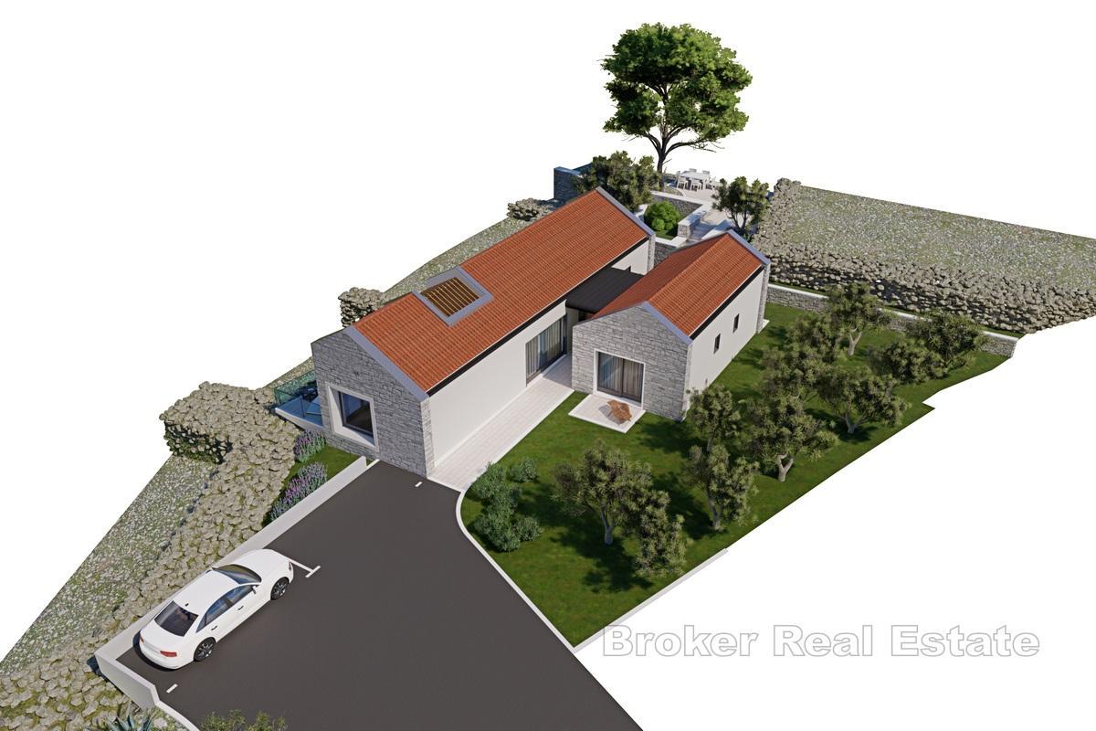 Działka budowlana z projektem