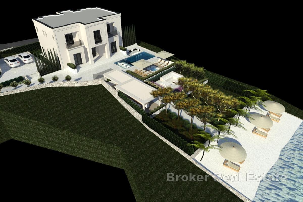 Atrakcyjna działka budowlana nad morzem, z projektem koncepcyjnym