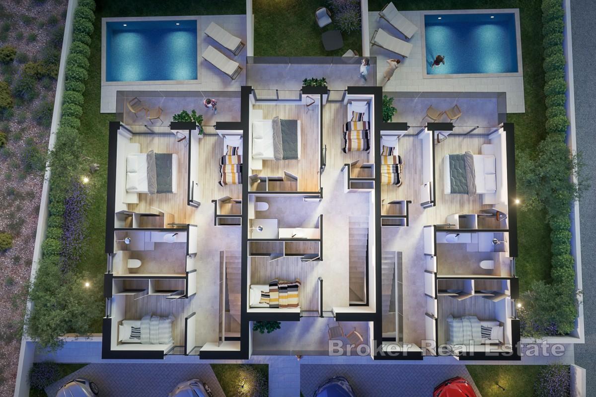 Nowoczesny apartament dwupoziomowy