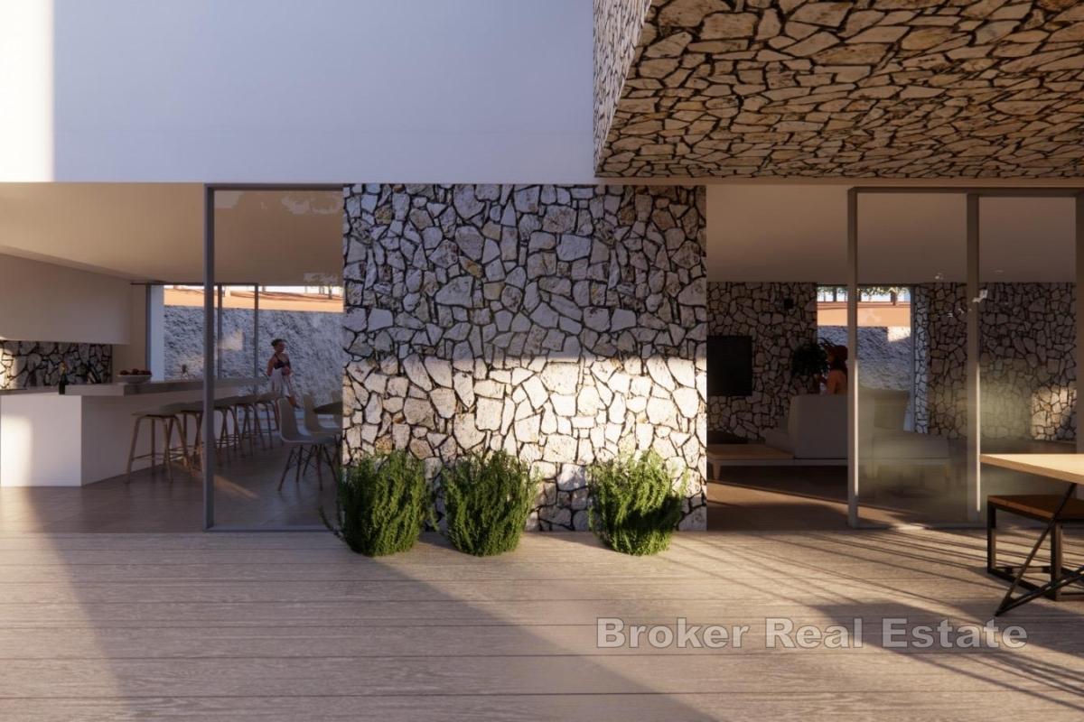 Villa med basseng i hjertet av naturen