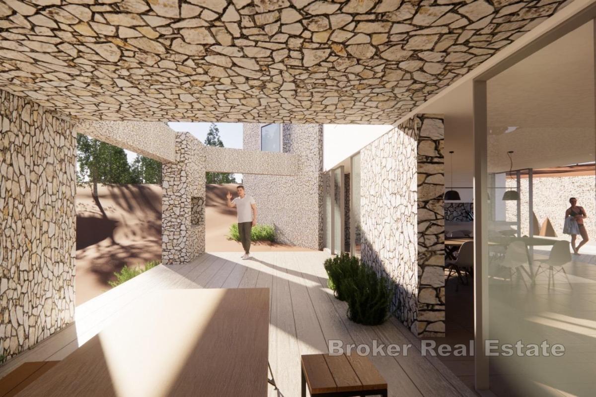 Villa med basseng i hjertet av naturen