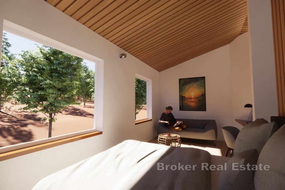 Villa med basseng i hjertet av naturen