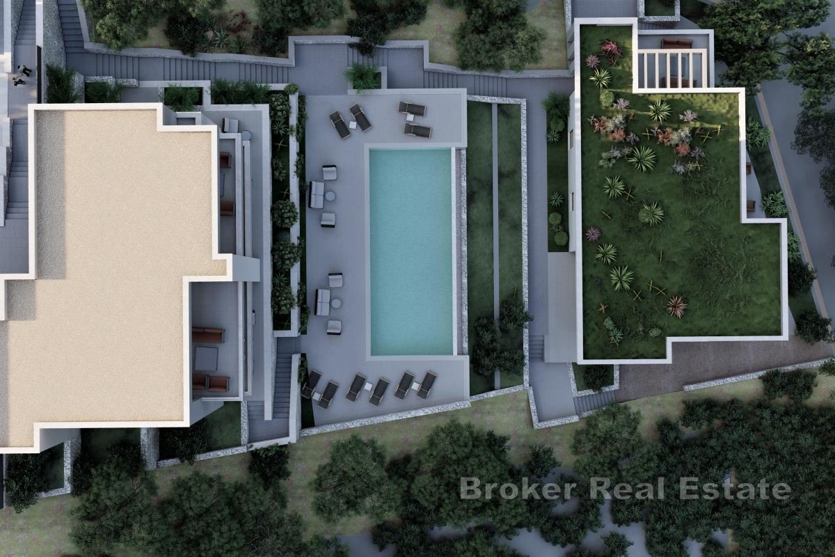 Byggtomt med panoramautsikt över havet