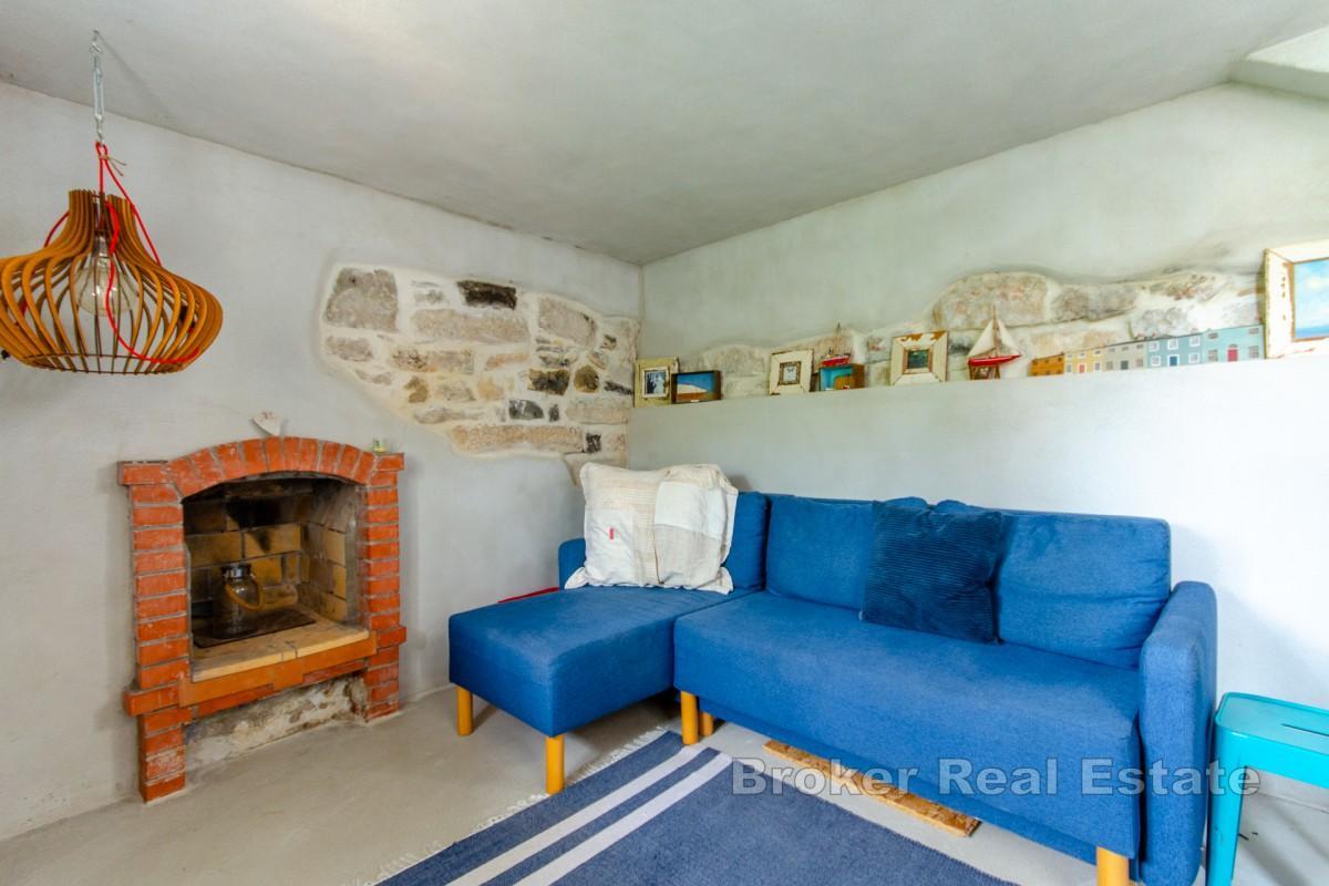 Maison dalmate mitoyenne traditionnelle