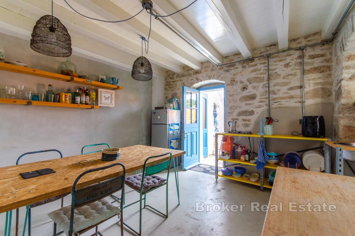 Maison dalmate mitoyenne traditionnelle