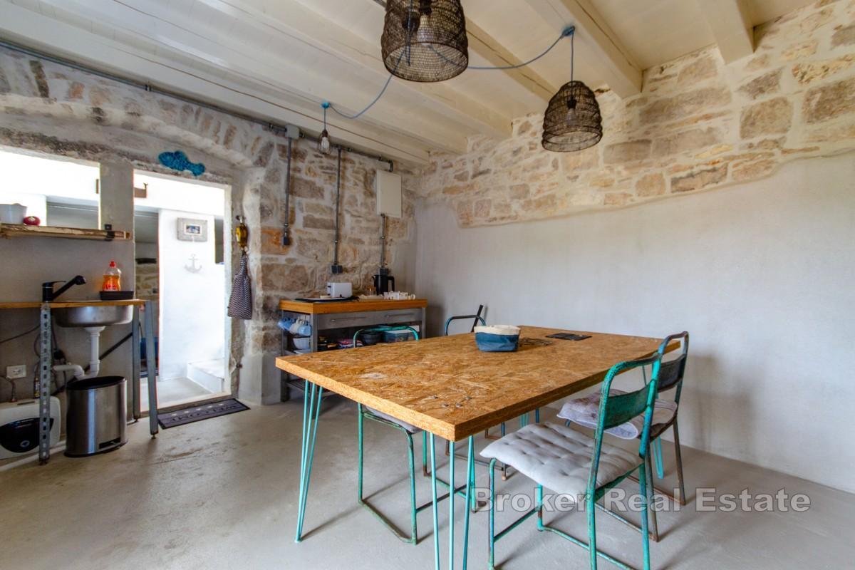 Maison dalmate mitoyenne traditionnelle
