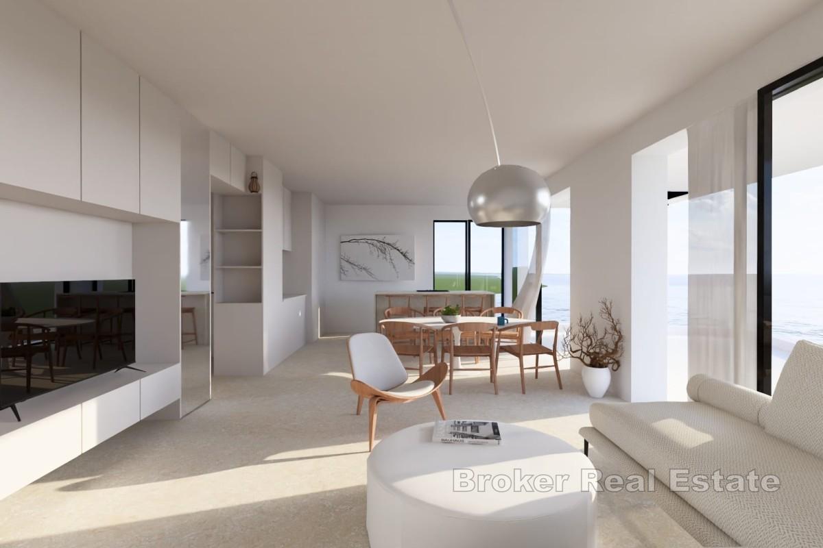 Appartement spacieux de trois chambres dans un immeuble neuf