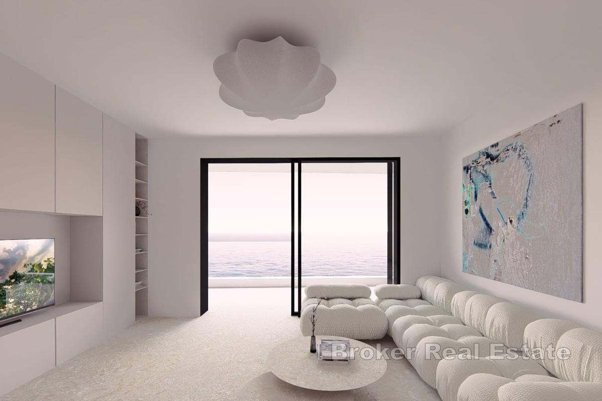 Appartement spacieux de trois chambres dans un immeuble neuf