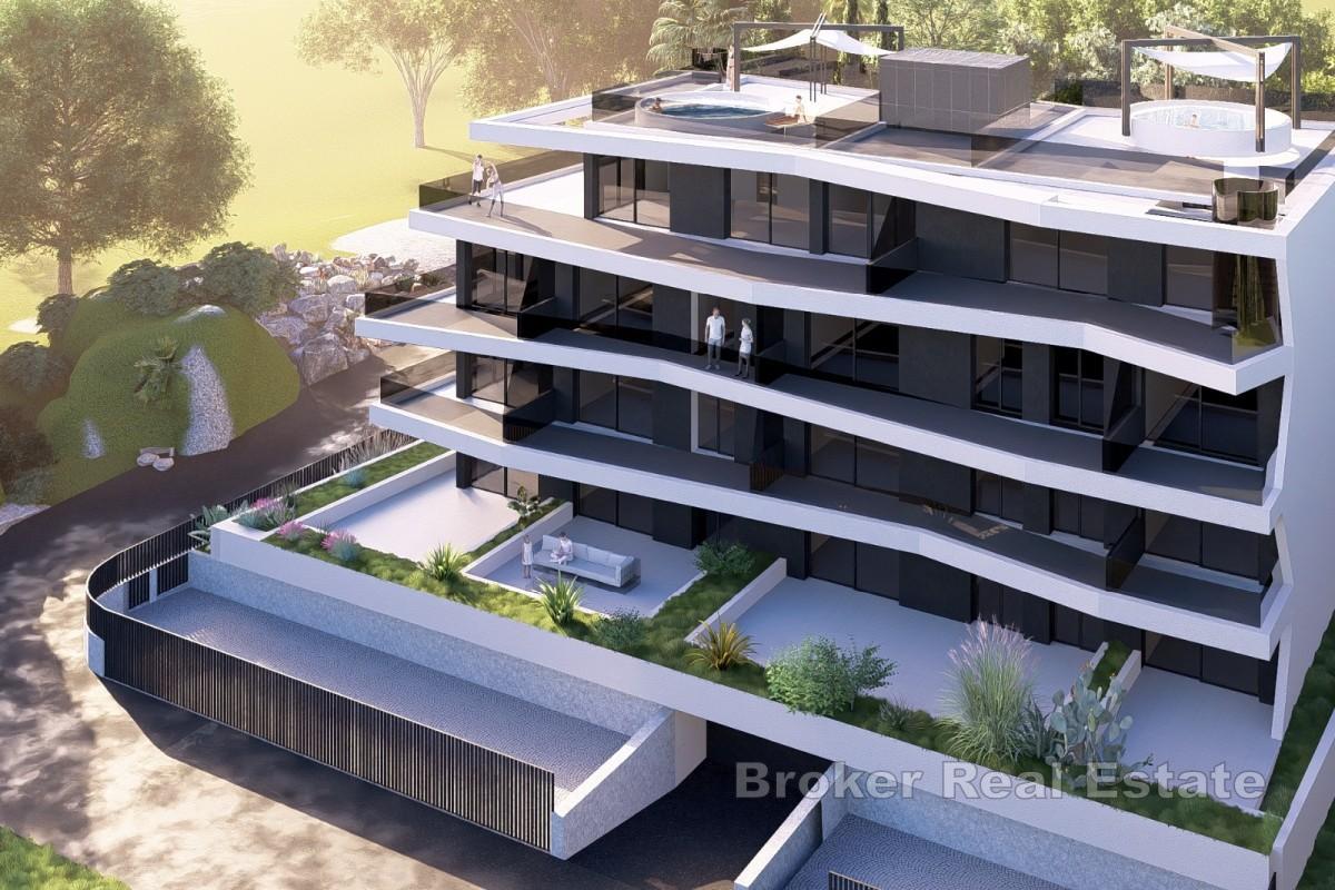 Appartement spacieux de trois chambres dans un immeuble neuf