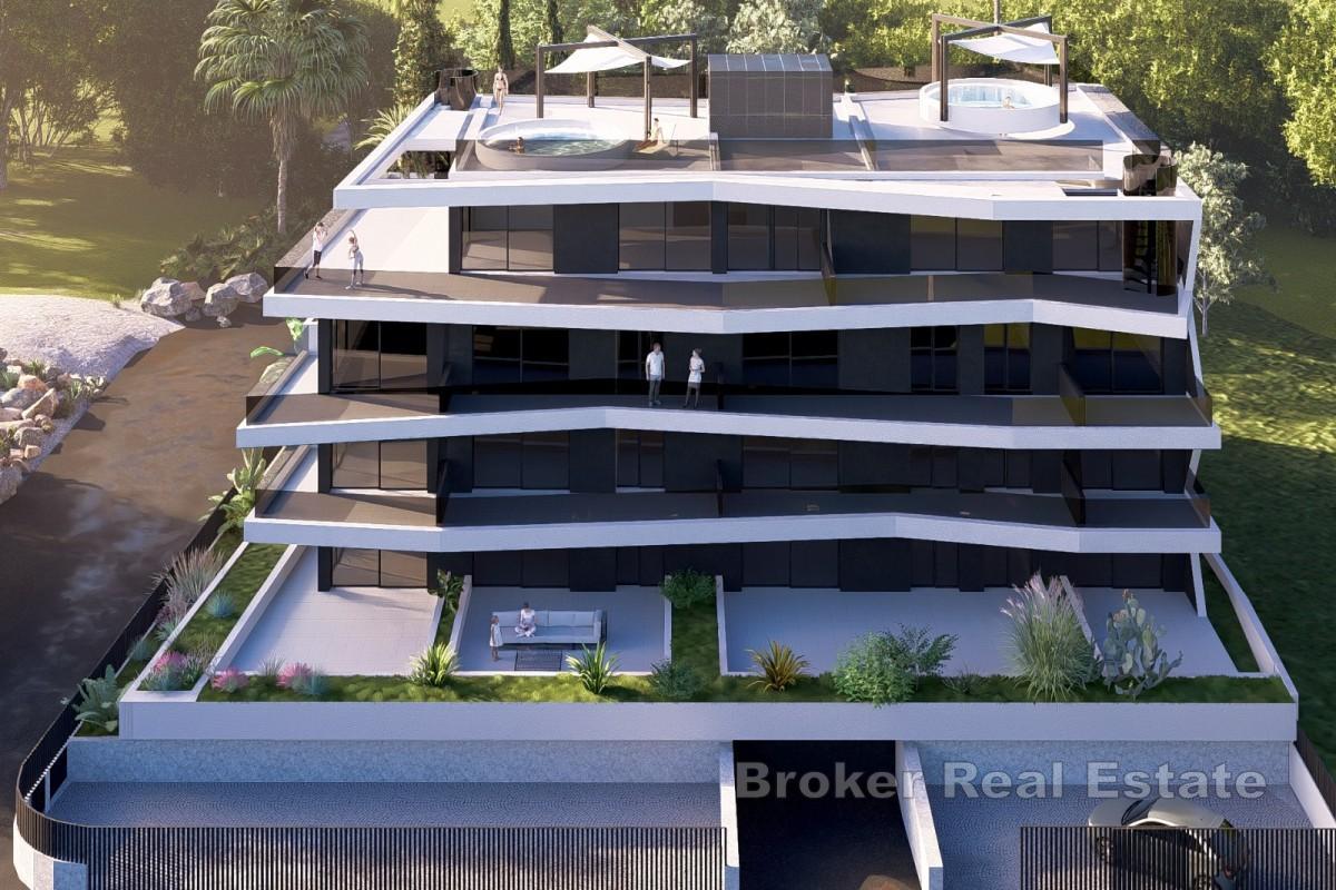 Appartement spacieux de trois chambres dans un immeuble neuf