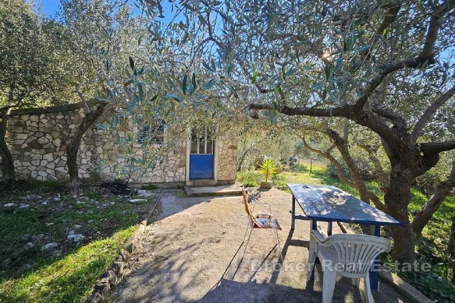 Jordbruksmark med en extrabyggnad