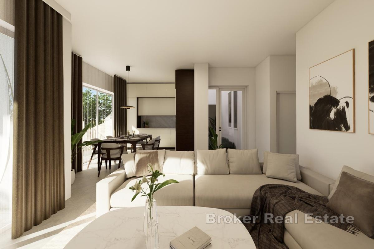 Apartmanska kuća u drugom redu od mora