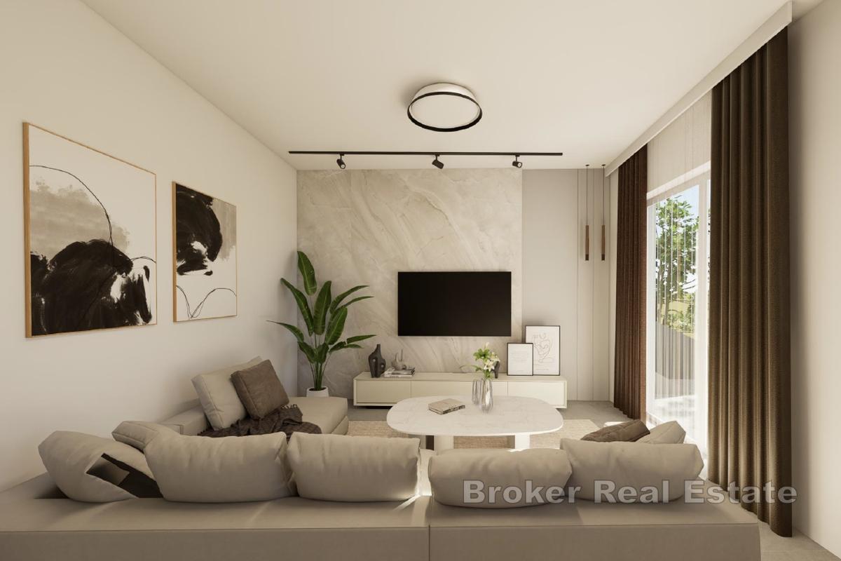 Appartamento duplex in un nuovo edificio in seconda fila dal mare