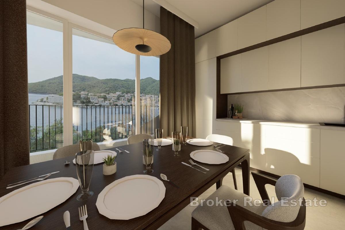 Appartamento duplex in un nuovo edificio in seconda fila dal mare