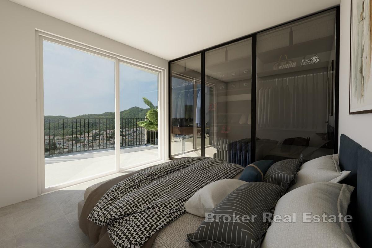 Appartamento duplex in un nuovo edificio in seconda fila dal mare
