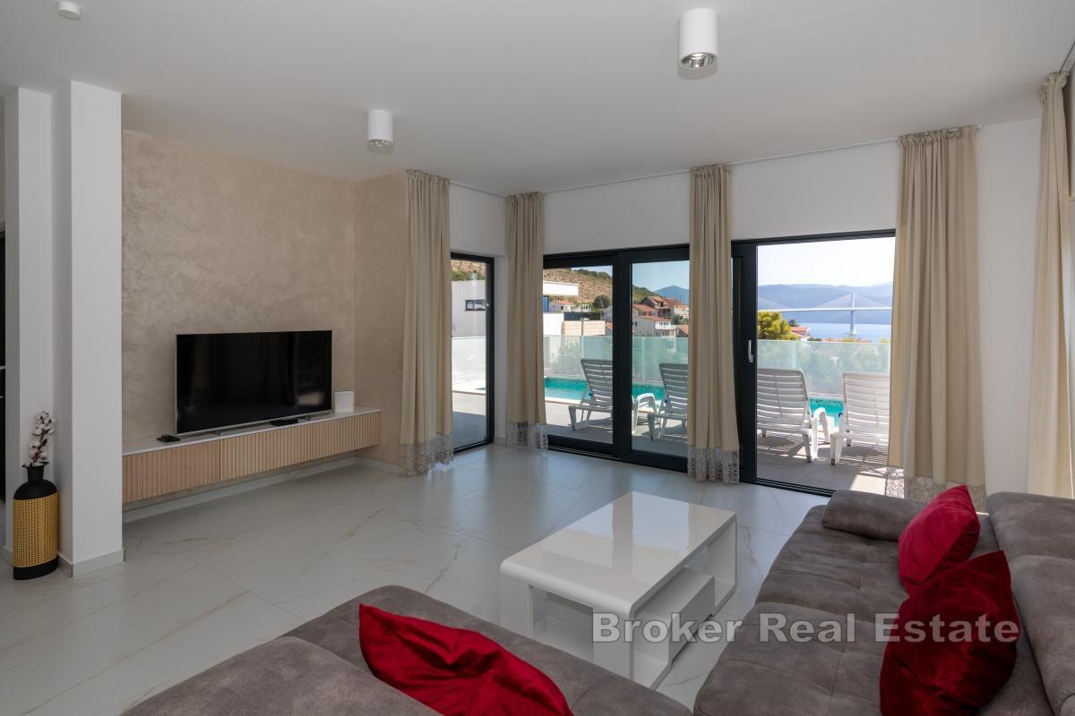 Modern villa with pool