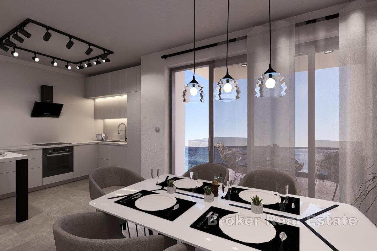 Moderne 3-Zimmer-Wohnung in erster Reihe zum Meer