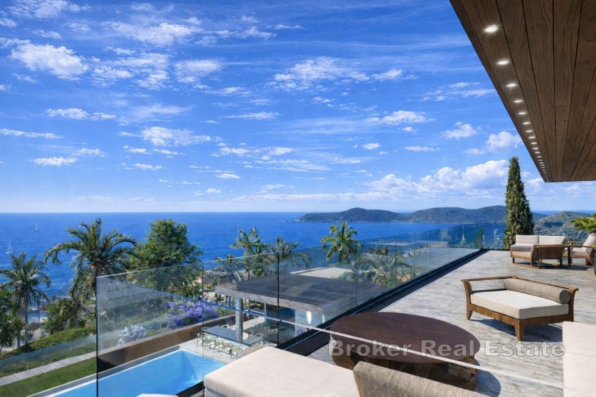 Luxusní penthouse s výhledem na moře