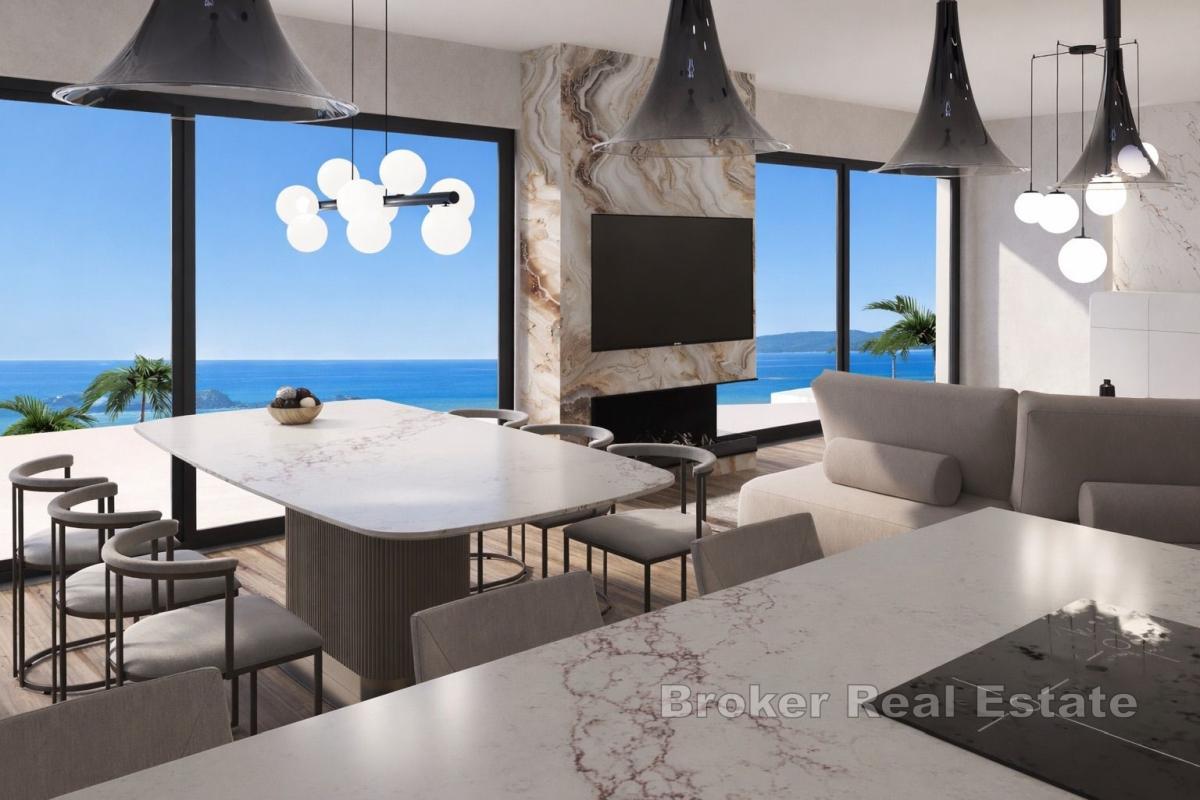 Luxusní penthouse s výhledem na moře