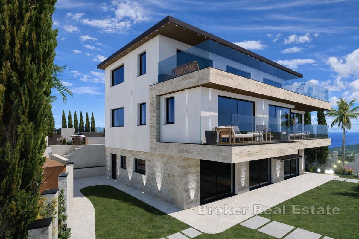 Luxusní penthouse s výhledem na moře